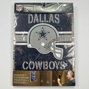Dallas Cowboys NFL Ofc. Lic. Team Toss Hook & Ring Game- NEW Factory Sealed